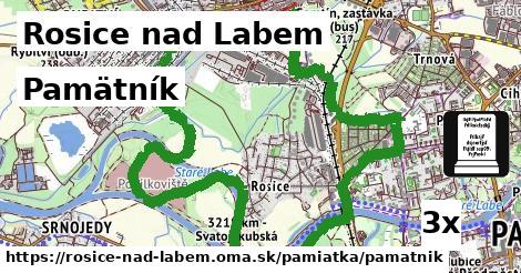 Pamätník, Rosice nad Labem