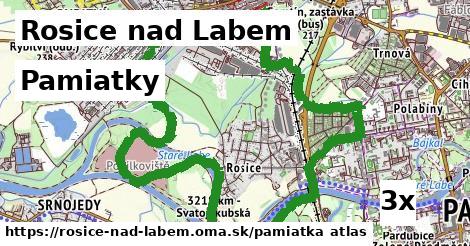 pamiatky v Rosice nad Labem