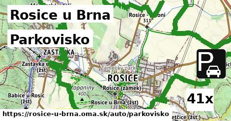 parkovisko v Rosice u Brna