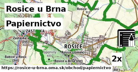 Papiernictvo, Rosice u Brna