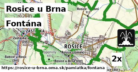 Fontána, Rosice u Brna