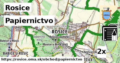 papiernictvo v Rosice