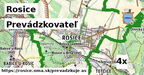 prevádzkovateľ v Rosice