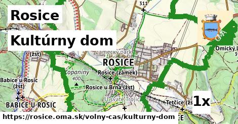 kultúrny dom v Rosice