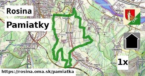 pamiatky v Rosina