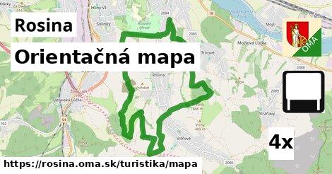 Orientačná mapa, Rosina