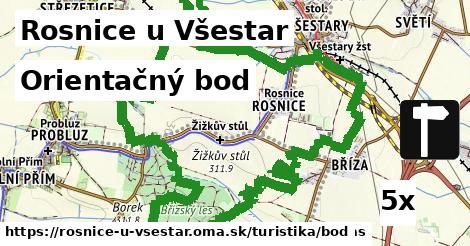 Orientačný bod, Rosnice u Všestar