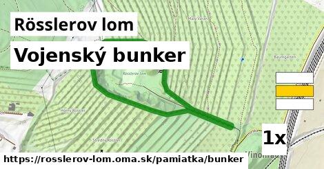 Vojenský bunker, Rösslerov lom