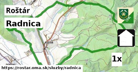 Radnica, Roštár