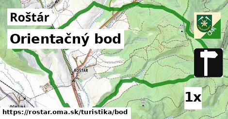 Orientačný bod, Roštár