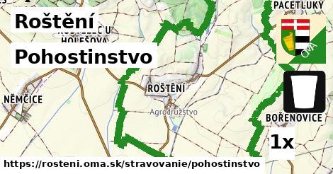 Pohostinstvo, Roštění