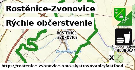 Všetky body v Rostěnice-Zvonovice