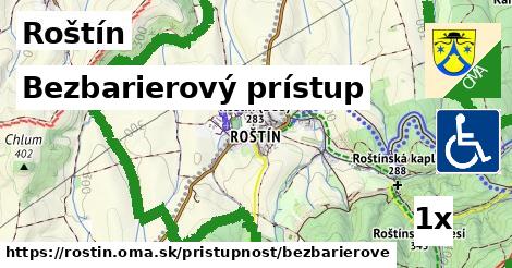 Bezbarierový prístup, Roštín