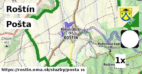 Pošta, Roštín