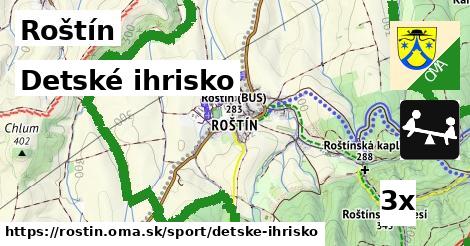 Detské ihrisko, Roštín