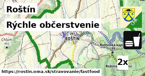 Rýchle občerstvenie, Roštín