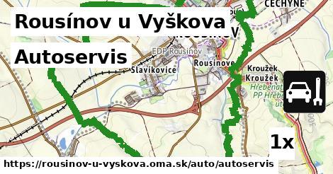 autoservis v Rousínov u Vyškova