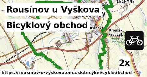 bicyklový obchod v Rousínov u Vyškova