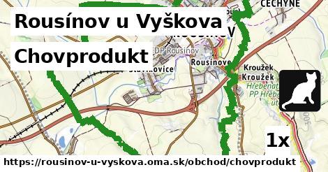 chovprodukt v Rousínov u Vyškova