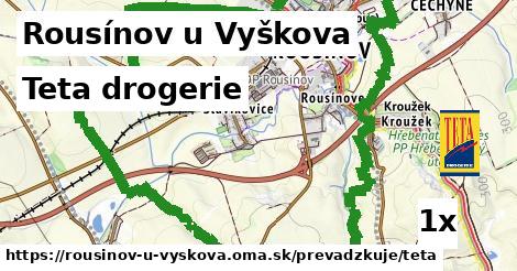 Teta drogerie v Rousínov u Vyškova