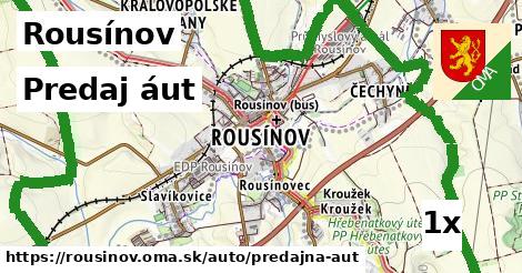 predaj áut v Rousínov