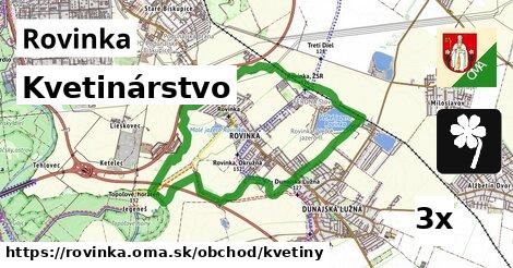 Kvetinárstvo, Rovinka