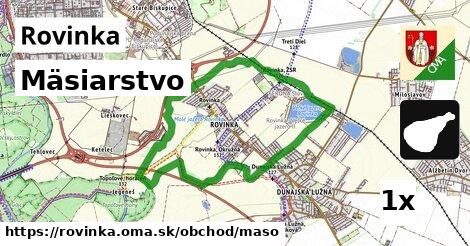 Mäsiarstvo, Rovinka