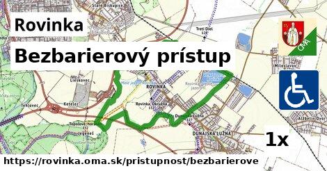 Bezbarierový prístup, Rovinka