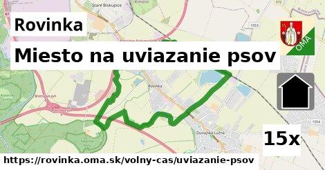 Miesto na uviazanie psov, Rovinka