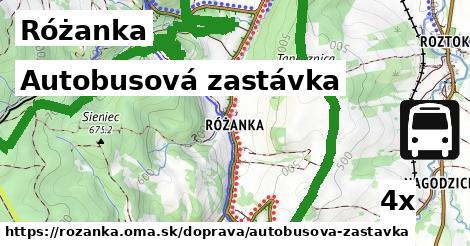 Autobusová zastávka, Różanka