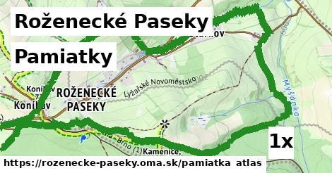 pamiatky v Roženecké Paseky