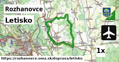 Letisko, Rozhanovce