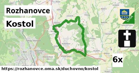 Kostol, Rozhanovce