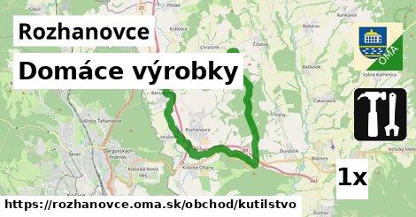 Domáce výrobky, Rozhanovce