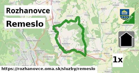 Remeslo, Rozhanovce