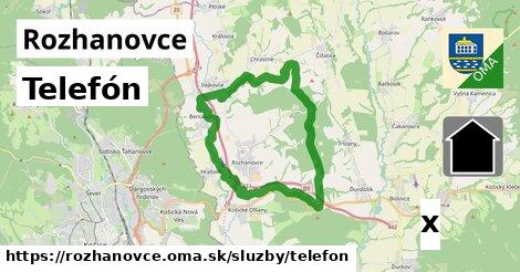 Telefón, Rozhanovce