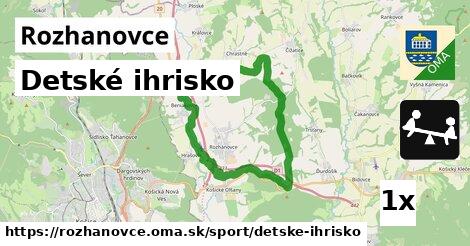 Detské ihrisko, Rozhanovce