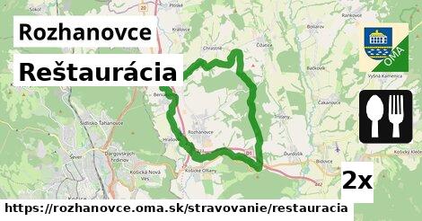 Reštaurácia, Rozhanovce