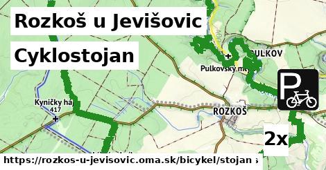 Cyklostojan, Rozkoš u Jevišovic