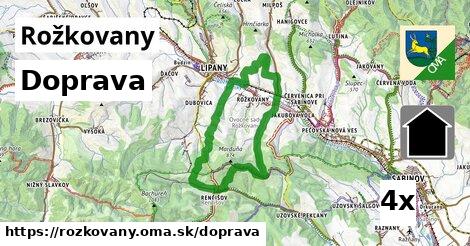 doprava v Rožkovany