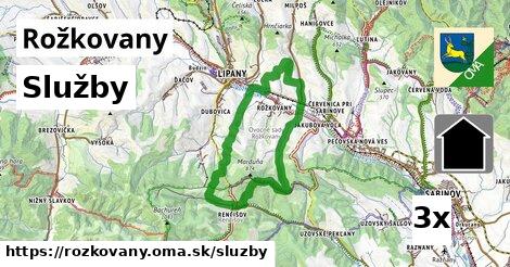 služby v Rožkovany