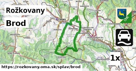 Brod, Rožkovany