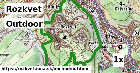 Outdoor, Rozkvet