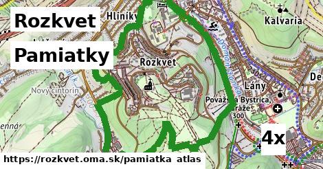 pamiatky v Rozkvet