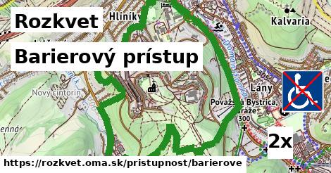 Barierový prístup, Rozkvet