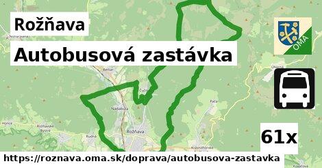 Autobusová zastávka, Rožňava