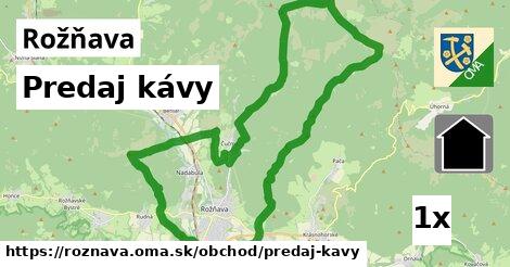 Predaj kávy, Rožňava