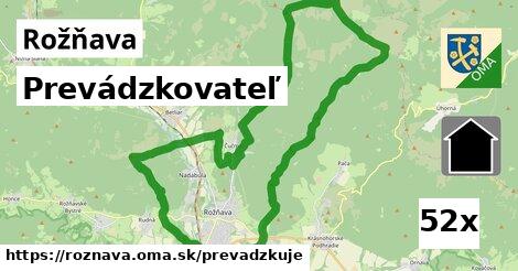 prevádzkovateľ v Rožňava