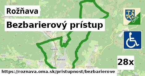 Bezbarierový prístup, Rožňava