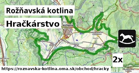 Hračkárstvo, Rožňavská kotlina
